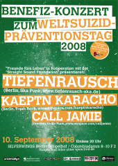Benefizkonzert zum Weltsuizidpräventionstag